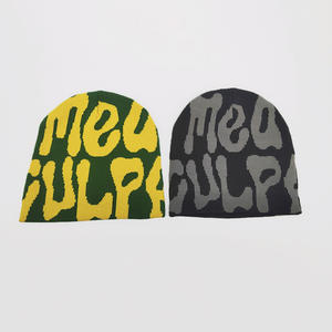 Gorro de diseñador de invierno de punto personalizado para hombres, mujeres y niños, gorros personalizados apropiados para viajes de negocios en la playa - Product Image 1