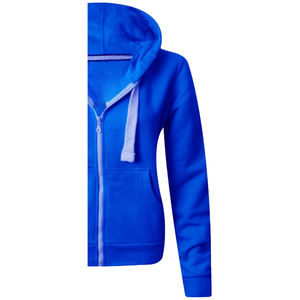 Custom <b>Women's</b> 100% Cotton Fleece Winter Pullover <b>Sweatshirt</b> <b>Dress</b> Eco-Friendly Breathable Windproof Embossed Printing Front - Product Image 5