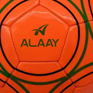 Alaay PVC Ballon de futsal et de football d'intérieur Taille 5/4/3 Ballon de football personnalisé avec logo complet - Product Image 2