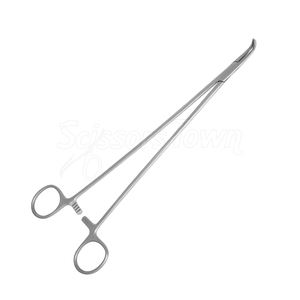 Forceps Meeker à angle droit, 11 pouces, en acier inoxydable, instrument chirurgical pour interventions vasculaires - Product Image 2