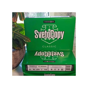 <b>A4</b> <b>White</b> Custom Brand SvetoCopy 100% Pulp Copy <b>Paper</b> 80gsm Weight - Product Image 1