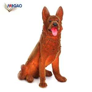 Arden-escultura decorativa de perro de resina, figura de poliresina de diseño personalizado, estatua de perro