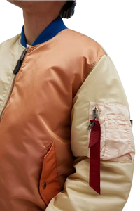 2025 <b>Men's</b> Casual Wear Bomber <b>Jacket</b> Zipper Closure Multi Colors Breathable Polyester Lining Professional <b>Flight</b> Bomber <b>Jacket</b> - Product Image 5