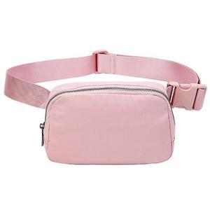 กระเป๋าซิปไนลอนลำลองสำหรับทุกเพศกระเป๋าคาดเอวสำหรับเล่นฟิตเนสเล่นกีฬาโยคะกันน้ำออกแบบได้ตามต้องการ - Product Image 4