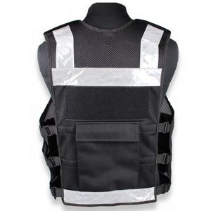 Chaleco de Seguridad Reflectante de Alta Visibilidad Personalizado OEM para Guardias Médicos, con Múltiples Bolsillos de Almacenamiento, para Todas las Estaciones, Color Personalizado - Product Image 4