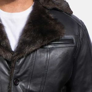 Chaqueta de Lona para Hombre, Talla Grande, Estilo Urbano, Cuello Alto, para Uso en Exteriores, Venta al Por Mayor - Product Image 1