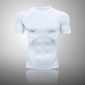 Maillot de bain homme T-shirt de natation Beach Protection Swimwear Rash Guard Long Sleeve - Product Image 1