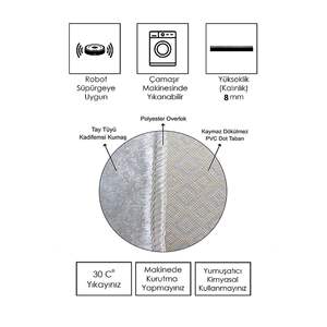 Chien mignon figuré 3D impression numérique tapis de sol antidérapant pour enfants PVC lavable pour nouveau-né anti-dérapant pour la maison modèle 487KRL1765 - Product Image 3