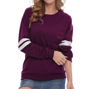Sudaderas transpirables para mujer Sudadera de cuello redondo de gran tamaño Sudadera sin capucha - Product Image 4