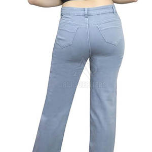 2025, mejor venta, precio razonable, pantalones vaqueros de secado rápido para mujer, pantalones vaqueros de algodón 100% hechos a medida - Product Image 6