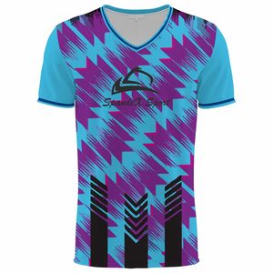 Custom Made Hurling Jersey VNeck Short Sleeved Comfortable Breathable Durable Fabric with Sun Protection Plus Size Available - Product Image 1