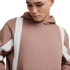 Venta al por mayor de alta calidad de invierno de talla grande Unisex sudaderas con capucha de lana en blanco parches de múltiples líneas servicios OEM solamente - Product Image 5