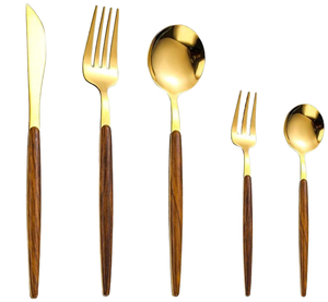 Hot Selling Customized Stainless Steel Spoons Knives Cutlery <b>Set</b> Restaurants Hotels Weddings Parties <b>Silver</b> Gold <b>Tea</b> Coffee - Product Image 6