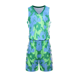 Erwachsene Größe Sublimation Neues Design Basketball Jersey Uniform Sets Kunden spezifisches Logo Sport bekleidung Polyester Basketball Uniformen - Product Image 2