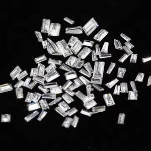 Naturel 0.20 Carat F G Couleur Tepper et Baguette Forme Lâche Diamant Parfait pour Fiançailles Mariage et Fête Bijoux - Product Image 1
