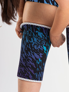 Nouvelle usine Personnaliser Style Genouillère Manches Avec Haute Qualité Fitness Plain Gym Heavy Duty Genou Manches Pour Adulte - Product Image 3