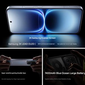 โทรศัพท์รุ่นใหม่ 2026 VIVO IQOO 15 Ultra Snapdragon 8 Gen 5 Octa Core Gaming Chip Q3 2K 144Hz LTE แบตเตอรี่ 7400mAh ระบบชาร์จ 100W ระบบปฏิบัติการ OriginOS6 - Product Image 6