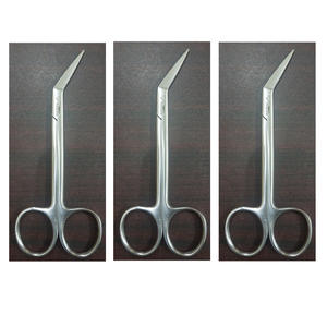 Ciseaux à iris coudés en acier inoxydable de qualité supérieure, 115 mm, sur mesure |   Ensemble d'instruments chirurgicaux à pointe fine certifiés CE pour une précision accrue - Product Image 6