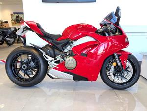 มอเตอร์ไซค์มือสองปี 2023 Panigale V4S 1103 ซีซี ซูเปอร์สปอร์ต เบนซิน เกียร์ธรรมดา ยูโร 4 (214 แรงม้า) รุ่นมาตรฐาน สปอร์ต รถจักรยานยนต์แข่งอิตาลี - Product Image 3