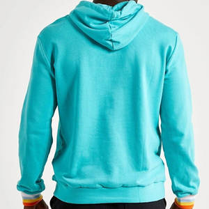 Sudaderas con capucha bordadas 100% algodón calidad al por mayor para hombres básicos ligeros con bordado duradero - Product Image 3