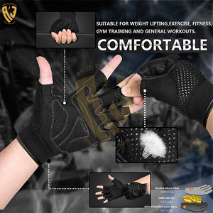 Gants d'haltérophilie en cuir avec logo personnalisé pour salle de sport, fitness, entraînement, bandages pour les mains personnalisés - Product Image 5