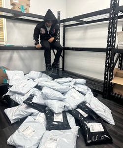 Conjunto Deportivo de Invierno Personalizado, Impermeable, de Forro Polar, para Hombre, Ropa Deportiva de Alta Calidad, Sudadera con Capucha, Logotipo al por Mayor, Ropa Deportiva Informal - Product Image 6