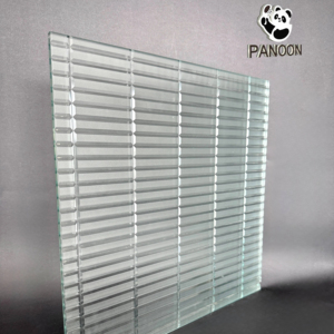 Paneles de vidrio templado de seguridad de 4mm, 5mm, 6mm, 8mm, 10mm, patrón acanalado para particiones de ducha y puertas - Product Image 4