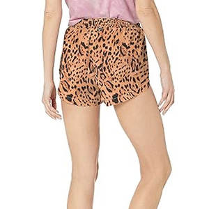 Shorts pour femmes à imprimé léopard, décontractés, taille haute, avec cordon élastique, pour la plage, sexy, pour la course et le sport - Product Image 6