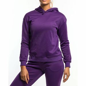 Sudadera con Capucha Casual de Alta Calidad al por Mayor, Sudadera de Manga Larga de Algodón con Estampado Personalizado/Bordado para Mujer - Product Image 2