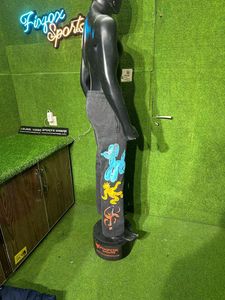 Vente en gros de pantalons baggy décontractés pour hommes de haute qualité 100% coton molleton léger vieilli logo sérigraphié lavé à l'acide - Product Image 4