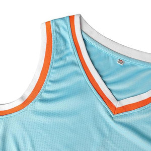Último Diseño de Camiseta de Baloncesto Personalizada con Logotipo Sublimado en Venta, 100% Poliéster, Camiseta de Baloncesto de la Mejor Calidad con OEM - Product Image 4