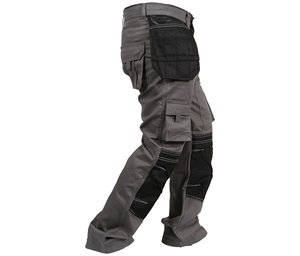 Pantalones de Trabajo de Seguridad Recién Llegados, Tela de Pana, Diseño Recto con Bordado, Cintura Media, 100% Algodón, Precios de Fábrica - Product Image 2