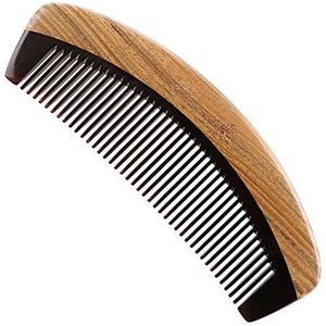 PELO MEJOR Viaje Portátil Estilo chino Hecho a mano Sándalo Pintado Tallado Peine de madera - Product Image 5