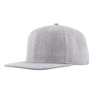 Wholesale Vietnam Factory Low Tax 6 Panels <b>Flat</b> Brim Structure Snapback Custom Contrast Color <b>Design</b> Under Brim Solid Plain <b>Caps</b> - Product Image 2