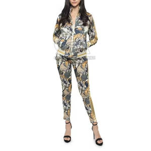 ชุดวอร์มพิมพ์ลายผู้หญิง ผ้าระบายอากาศ สไตล์ล่าสุด ไซส์พลัส รับสกรีนโลโก้ตามสั่ง - Product Image 1