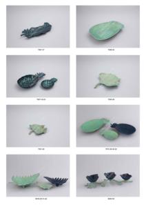 Plato moderno con forma de hoja Vintage hecho a mano, cuenco decorativo de Metal de aluminio ecológico, platos al por mayor de Venta caliente - Product Image 6