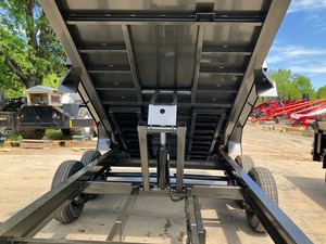 Propre 2025 Big Tex 50SR-08 remorque à benne basculante Hillcrest 7x14 17.6k 40 \ "côtés utilisés pour la vente à la ferme - Product Image 2