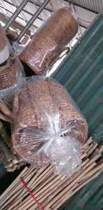 2025 tendance chaude jacinthe d'eau fabriqué à la main femmes sac écologique Durable 99 or données à la main paille fleur toucher Vietnam - Product Image 4