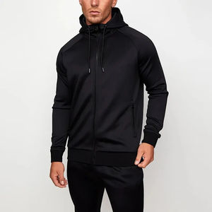 Trajes de deporte para hombre de calidad superior al por mayor ropa de gimnasio de entrenamiento transpirable de secado rápido personalizada con cuello con capucha para invierno - Product Image 6