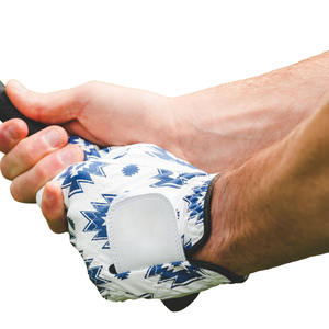 Gants de golf antidérapants sublimés pour hommes et femmes Gants respirants en cuir Cabretta avec logo personnalisé et emballage personnalisé - Product Image 4