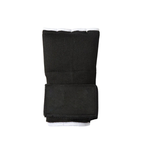 Gants de boxe Muay Thai sans doigts de haute qualité, gel intérieur, cuir PU antidérapant, fermeture à enfiler, protège-tête et protège-bouche pour sports de boxe - Product Image 3