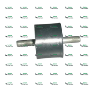 Amortisseur en caoutchouc pour pompe à béton à moteur diesel, haute efficacité, productivité de 20 m/h, transport vertical de 240 m, horizontal de 260 m - Product Image 3