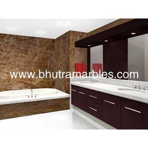 Dalle de granit Sensation et carrelage poli flambé ciselé pour la conception industrielle moderne de cuisine et de salle de bain - Product Image 3