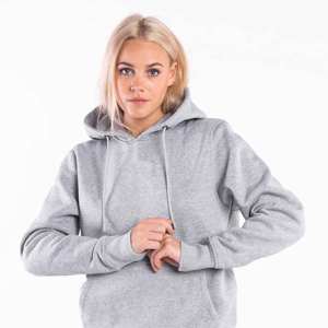 Sudadera con Capucha de Forro Polar Tejido Personalizada para Mujer, con Logotipo Frontal, Sudadera de Invierno Antibolitas, Transpirable y Ligera - Product Image 2