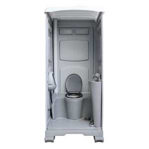 Toilettes publiques portables écologiques et économiques, toilettes portables en plastique utilisées comme abri de toilettes extérieur - Product Image 2