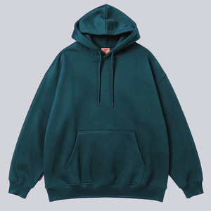 Sudadera con Capucha Oversize para Hombre, de Poliéster/Algodón, Estilo Urbano, Hombros Caídos, Ecológica y de Secado Rápido - Product Image 4
