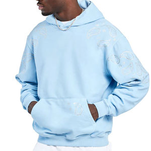 Sudadera con Capucha para Hombre, Estilo Informal, Diferentes Colores en Contraste, Buena Venta, Precio de Fábrica, Calidad Premium, Servicio OEM - Product Image 6
