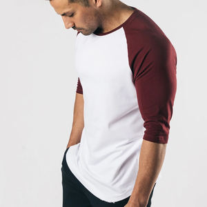 Camisetas de algodón de verano de alta calidad para hombre, camisetas sencillas elásticas con cuello redondo, camisetas nuevas sólidas, ropa informal, ropa de calle para hombre, camisetas geniales - Product Image 4