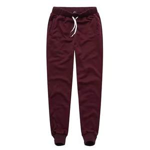 Custom Men's Casual Jogger Pants <b>Trousers</b> for Gym Sports Training Fitness Eco-Friendly Breathable Fabric <b>Drawstring</b> Closure - Product Image 1