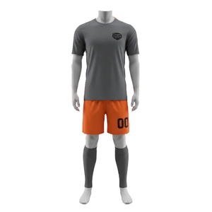 Ensemble complet d'uniformes de football scolaire 2024, design personnalisé, options de couleurs d'équipe disponibles - Product Image 1